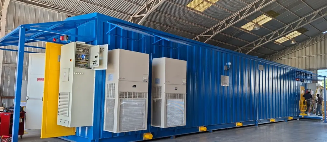 Sala eléctrica fabricada por Arelec