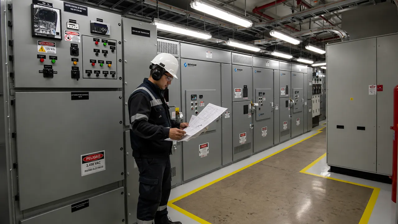 Pruebas de equipos en planta