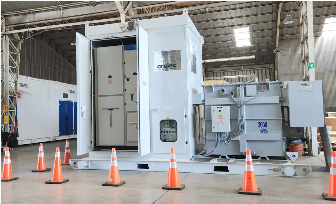 Subestación eléctrica integrada